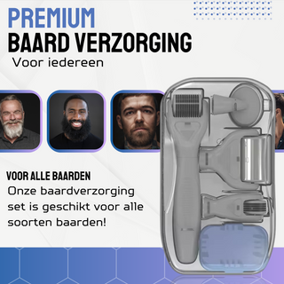 6 In 1 Dermaroller Baardgroei set