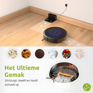 Kyvol E31 Robotstofzuiger & Dweilcombinatie