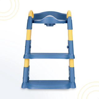 WC Verkleiner met Trapje - Blauw