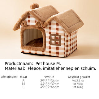 Katten- & Hondenhuis Bruin