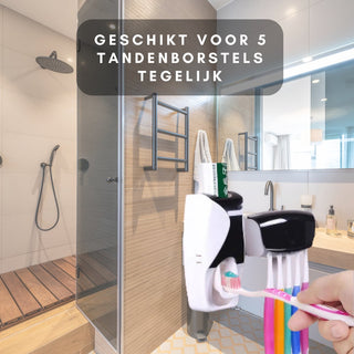 Tandpastadispenser set