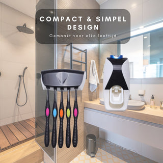 Tandpastadispenser set