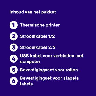 Thermische labelprinter