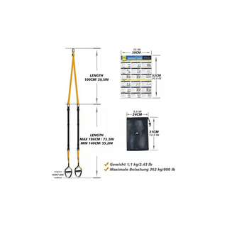TRX set | Suspension Trainer Pro voor thuis
