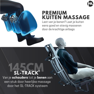High Aspect® Massagestoel S1 - Space Grey