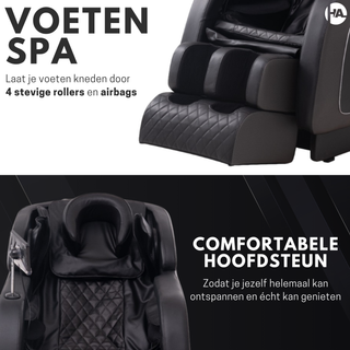 High Aspect® Massagestoel P1 - Classic Black