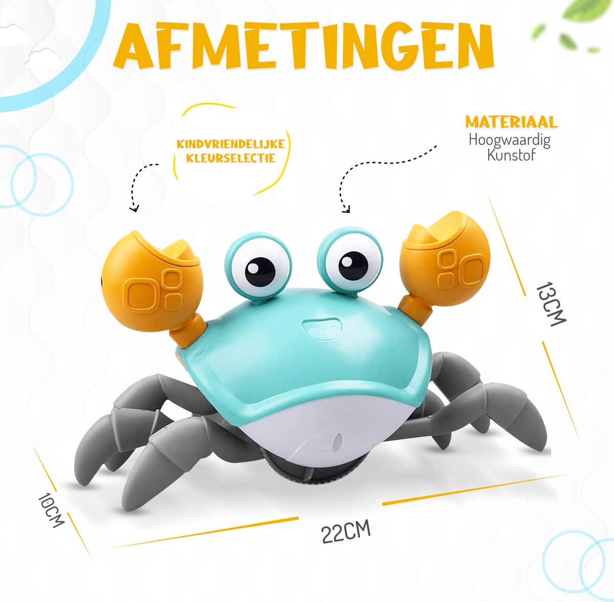 Cute Krab - Kinderspeelgoed