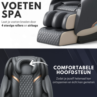 High Aspect® Massagestoel D1 - Classic Grey