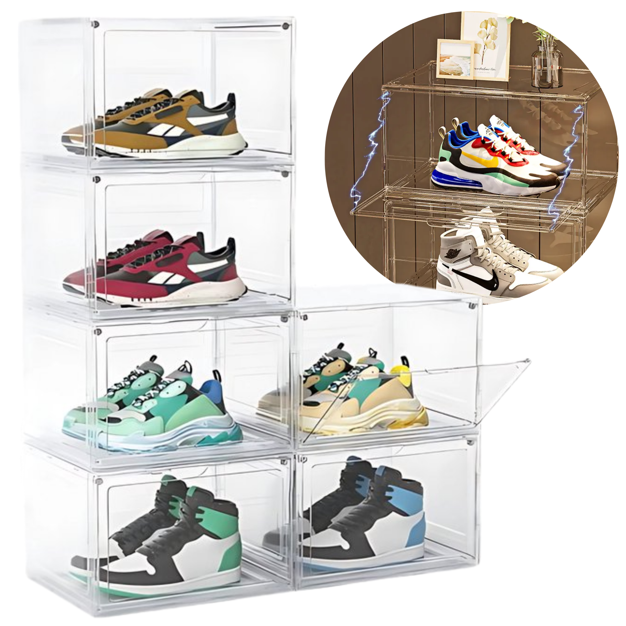 Schoenen opbergbox - Transparant