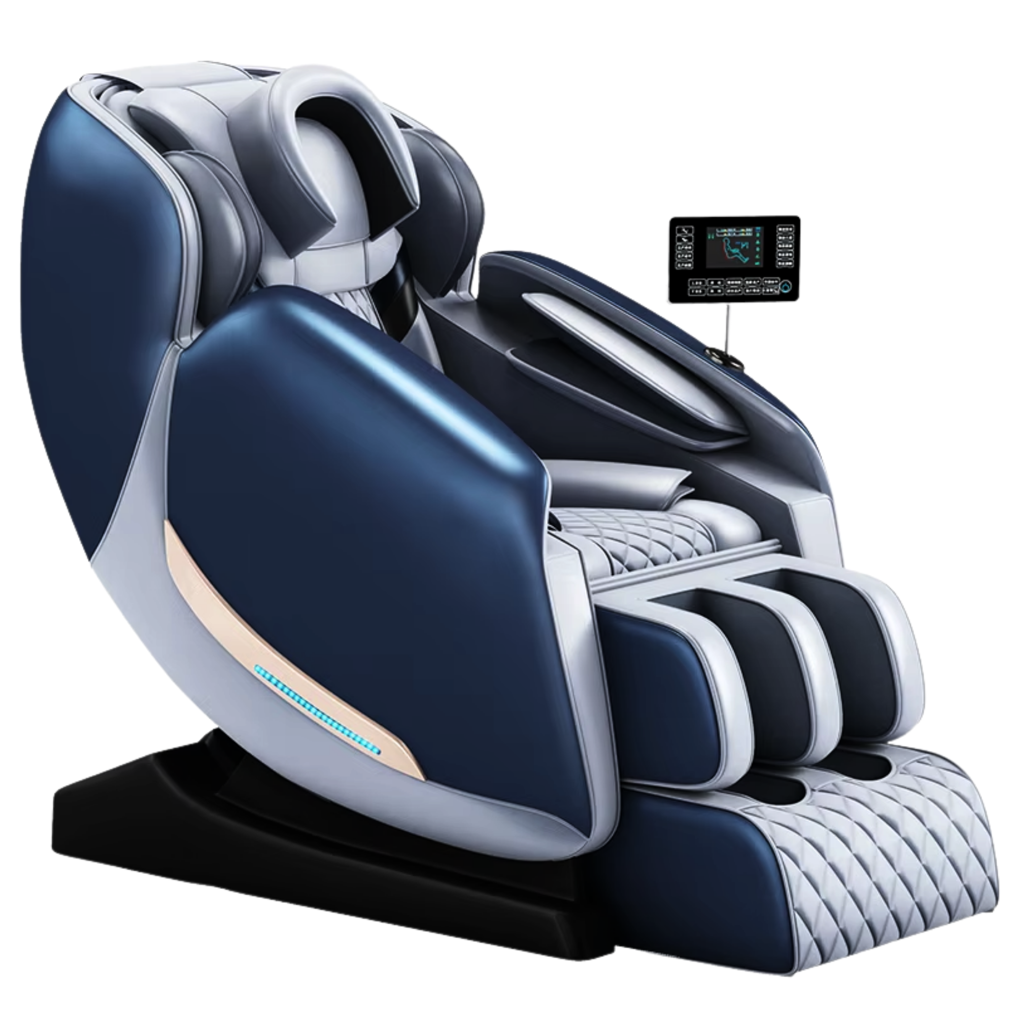 High Aspect® Massagestoel D1 - Midnight Blue