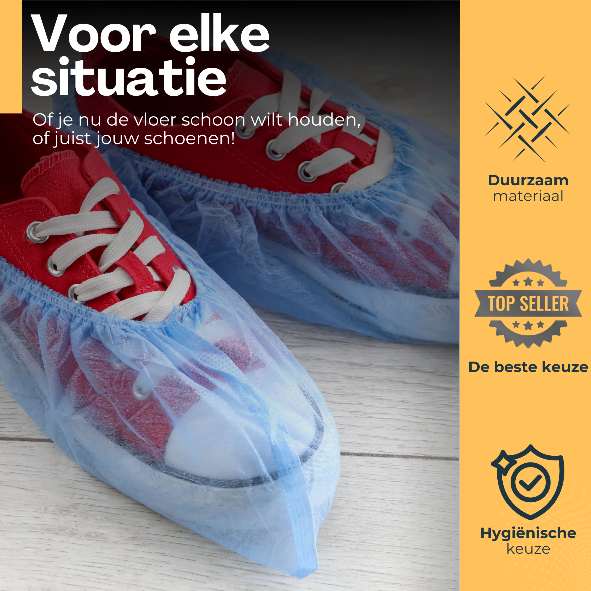 Schoenhoes Apparaat - Inclusief 100 Hoesjes