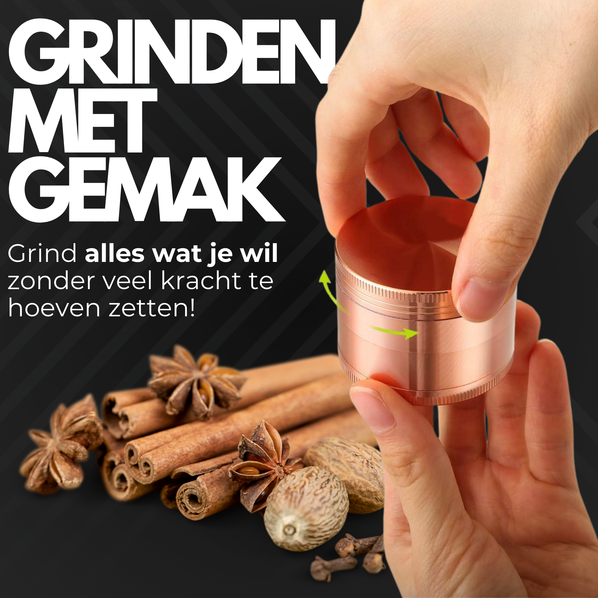 Grinder 4 Laags - Metaal