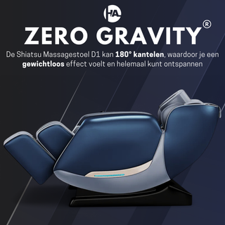 High Aspect® Massagestoel D1 - Midnight Blue