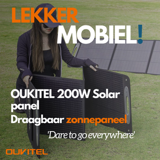 OUKITEL 200W Zonnepaneel