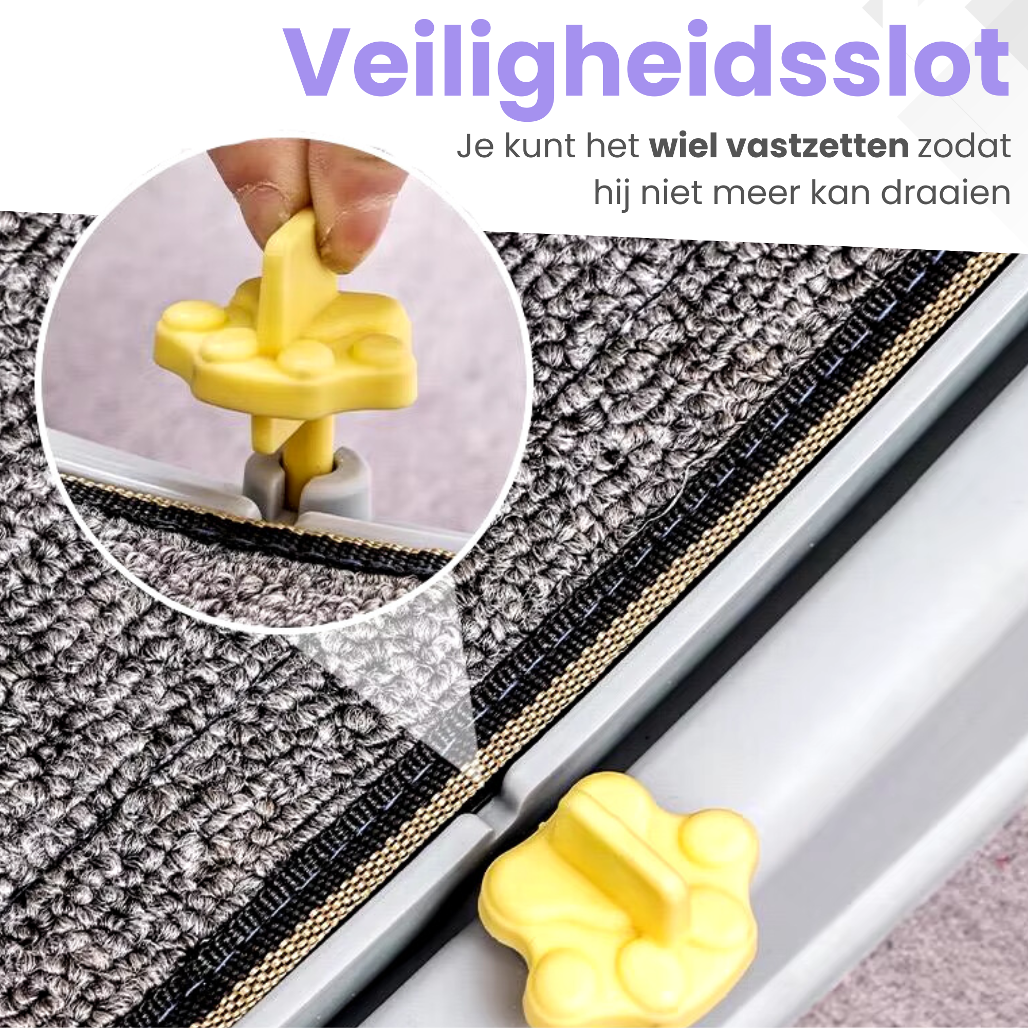 Katten loopwiel Wit