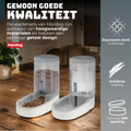 Hipidog Dierenvoederset Grijs