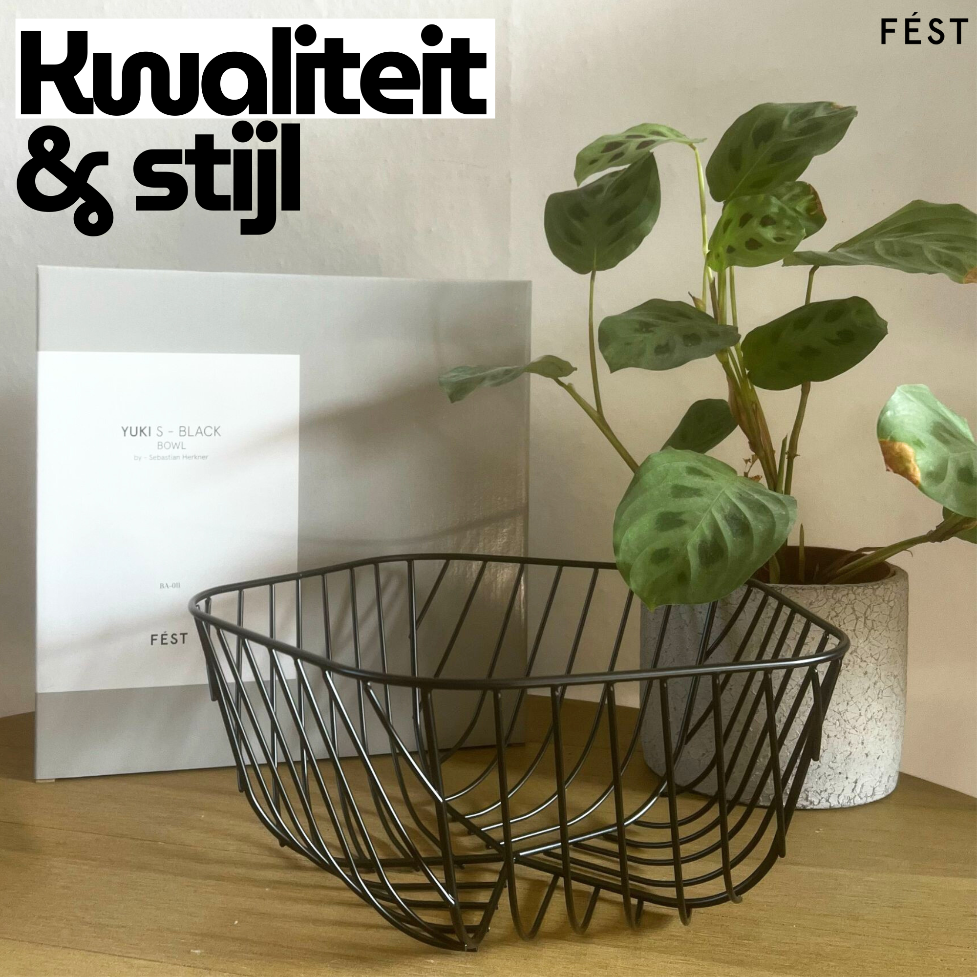 YUKI Draadstraal mand