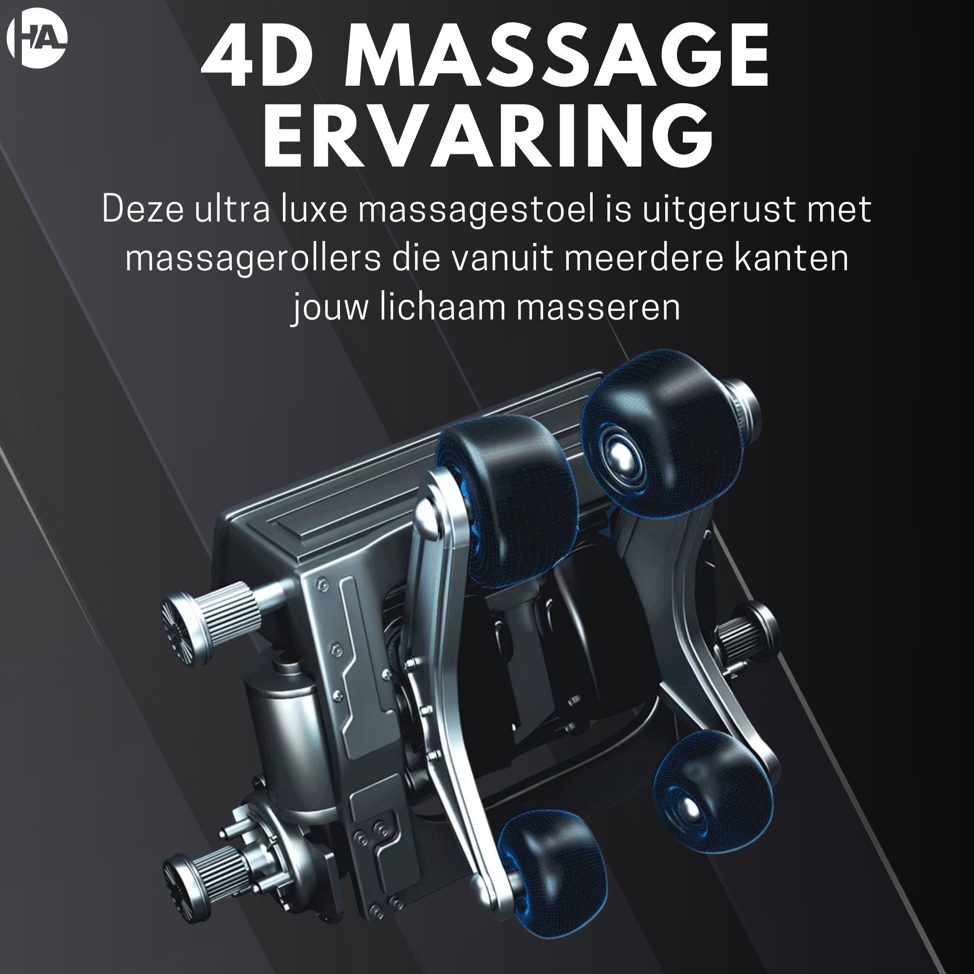 High Aspect® Massagestoel S1 - Space Grey