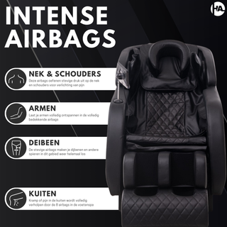 High Aspect® Massagestoel P1 - Classic Black