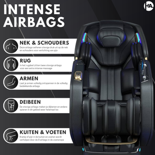 High Aspect® Massagestoel S1 - Space Grey