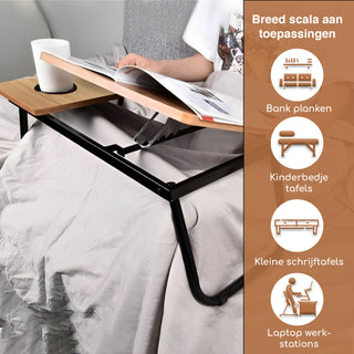 Bedtafel bruin