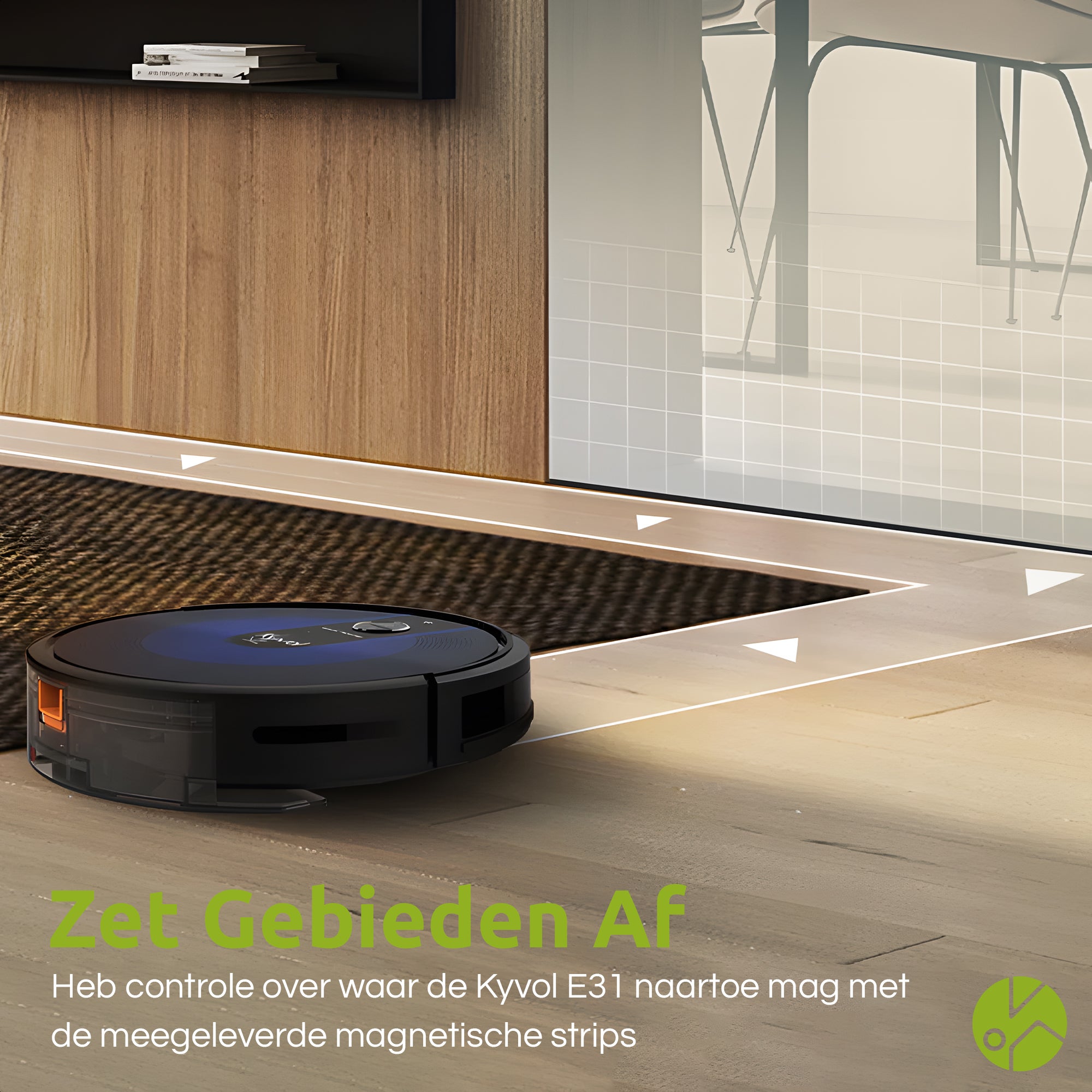 Kyvol E31 Robotstofzuiger & Dweilcombinatie
