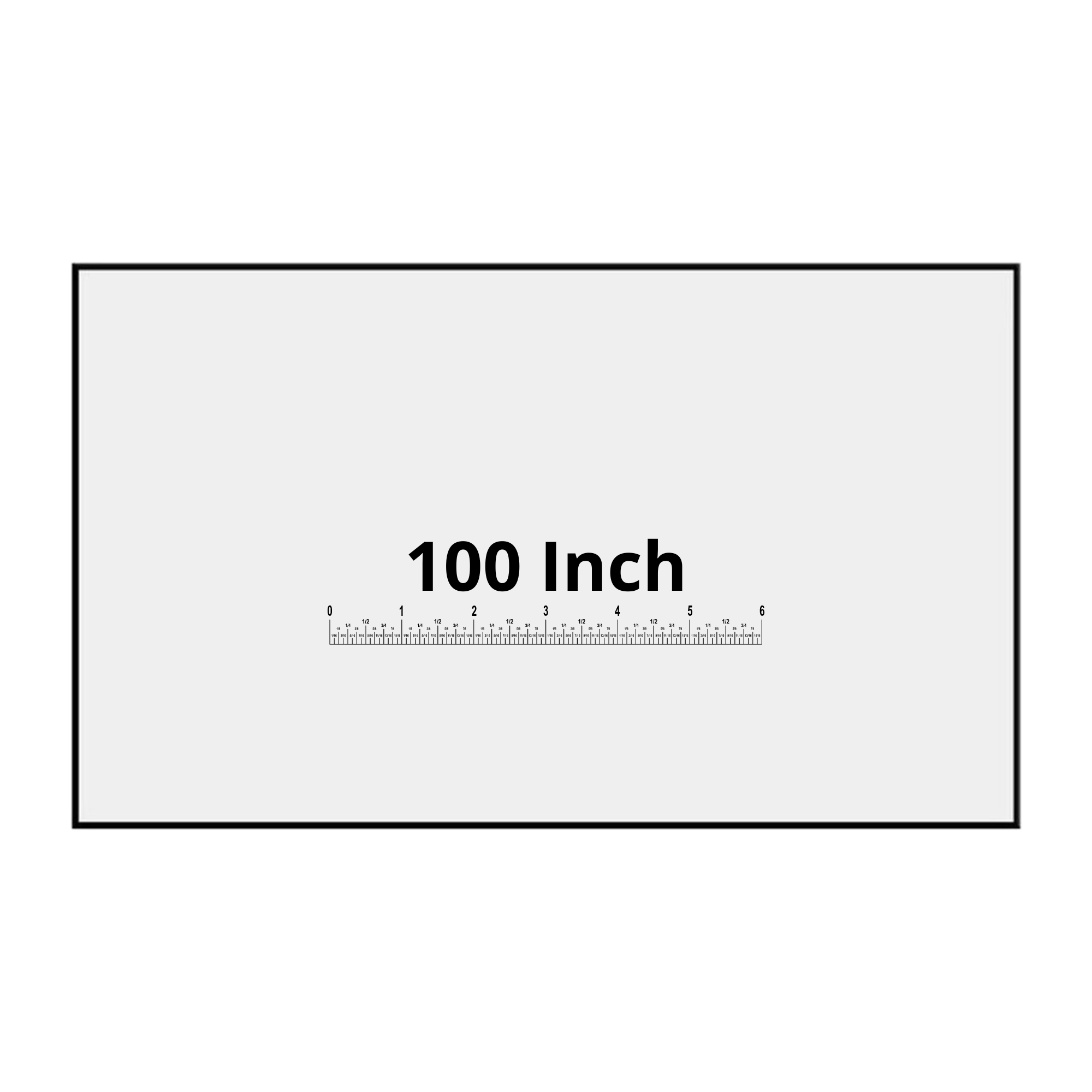 Projectorscherm 100 Inch